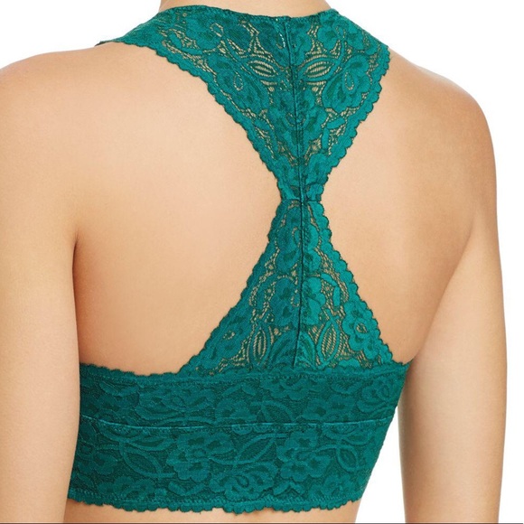 New Free People Galloon Lace Racerback Bralette - Picture 4 of 5